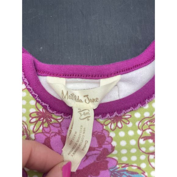 Matilda Jane Best Buds Floral Bodysuit 3-6 Months Romper One Piece - Picture 2 of 8